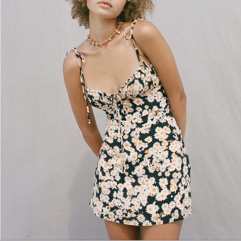 Réalisation Par The Devon Flower Power Bustier Dress